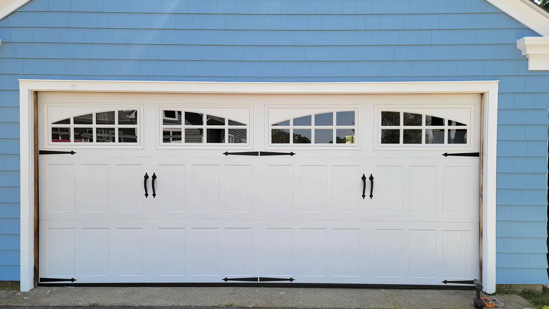 Residential garage doors