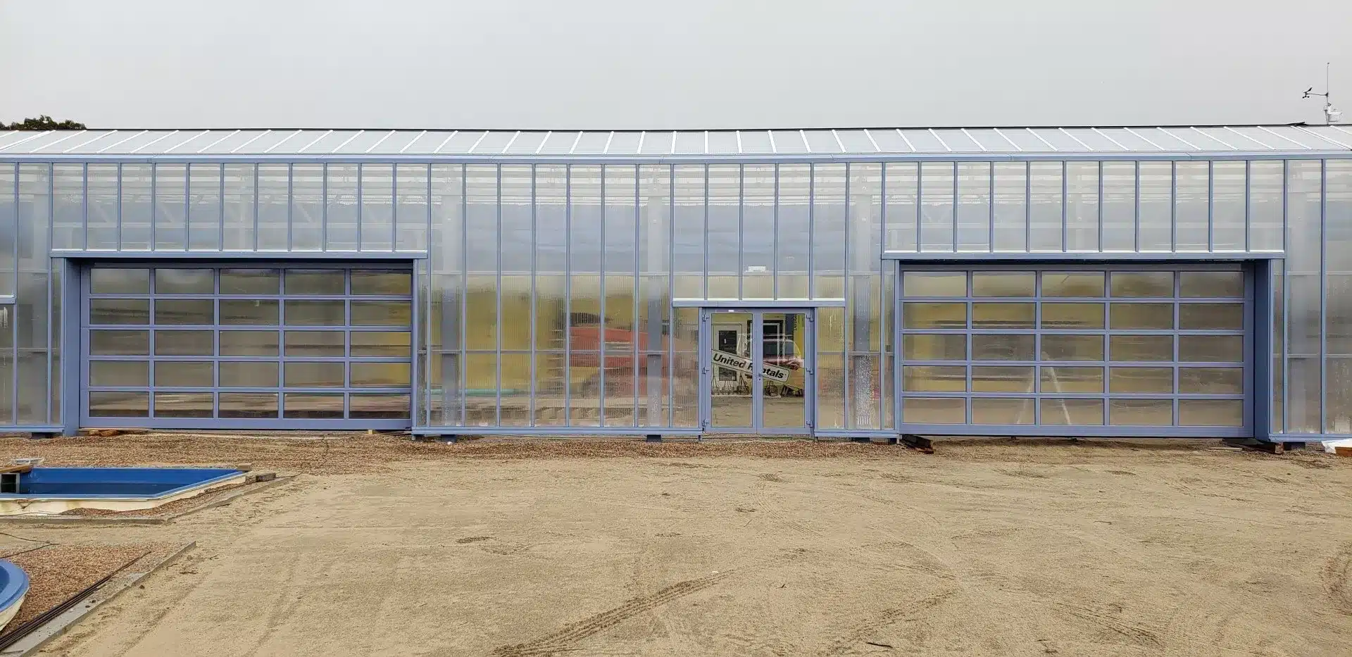 Commercial garage doors