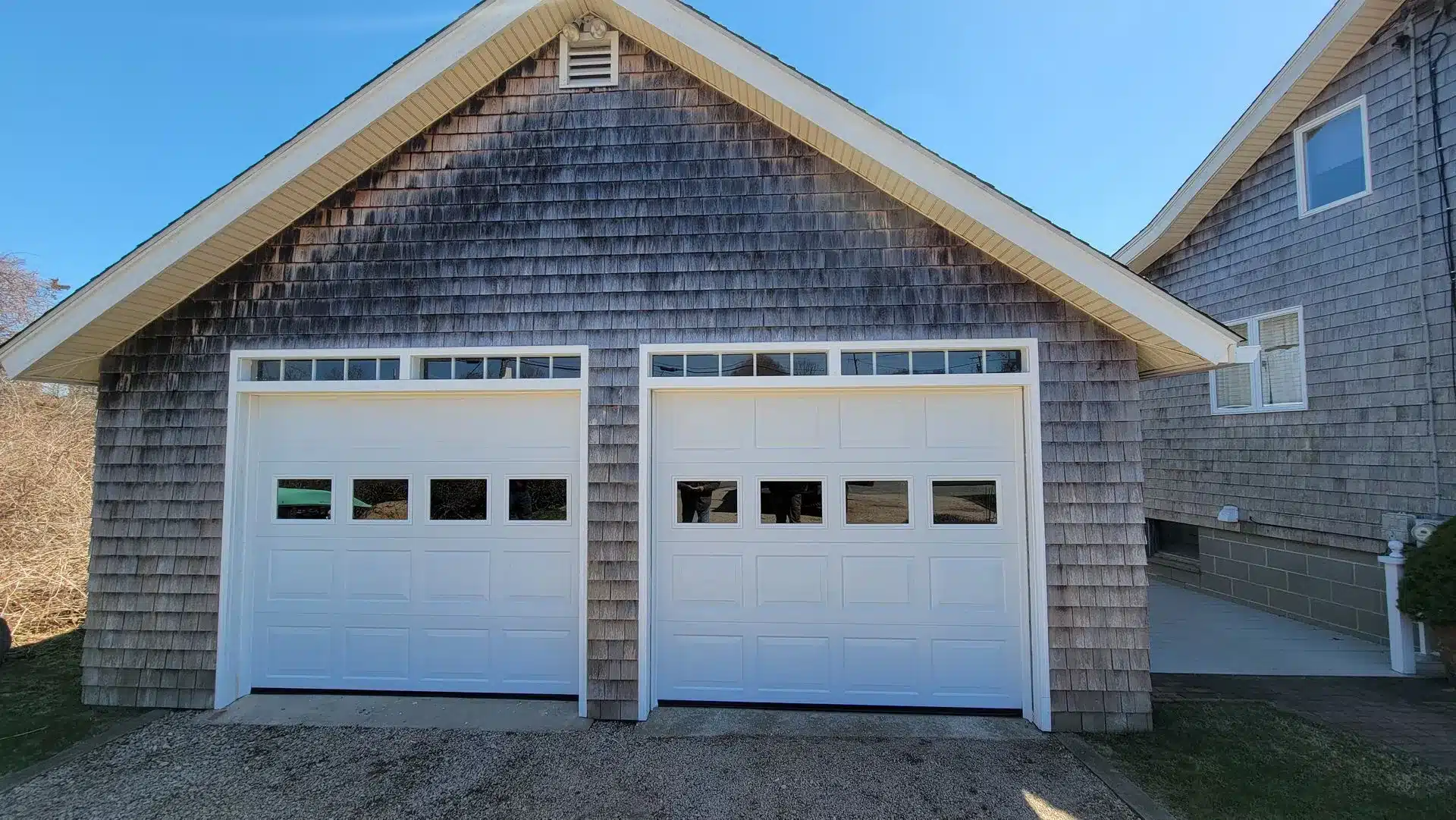 Residential garage doors