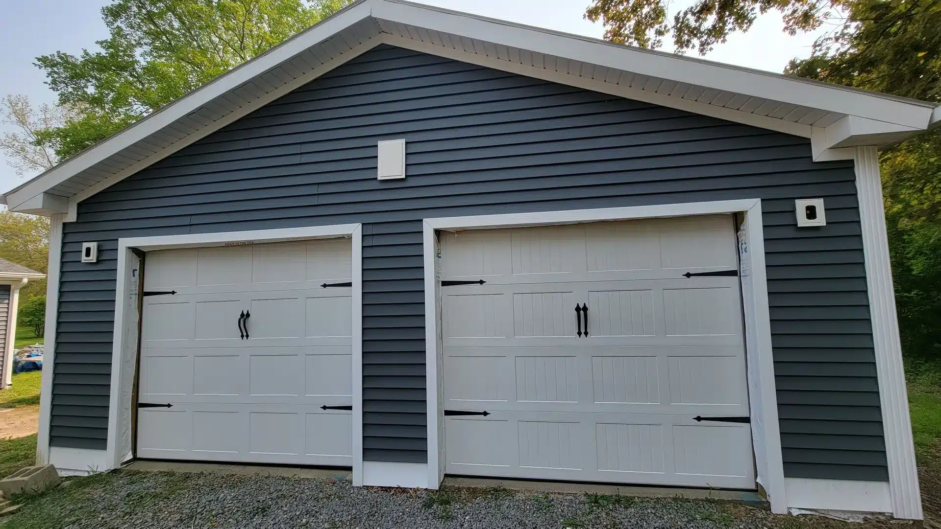 Residential garage doors