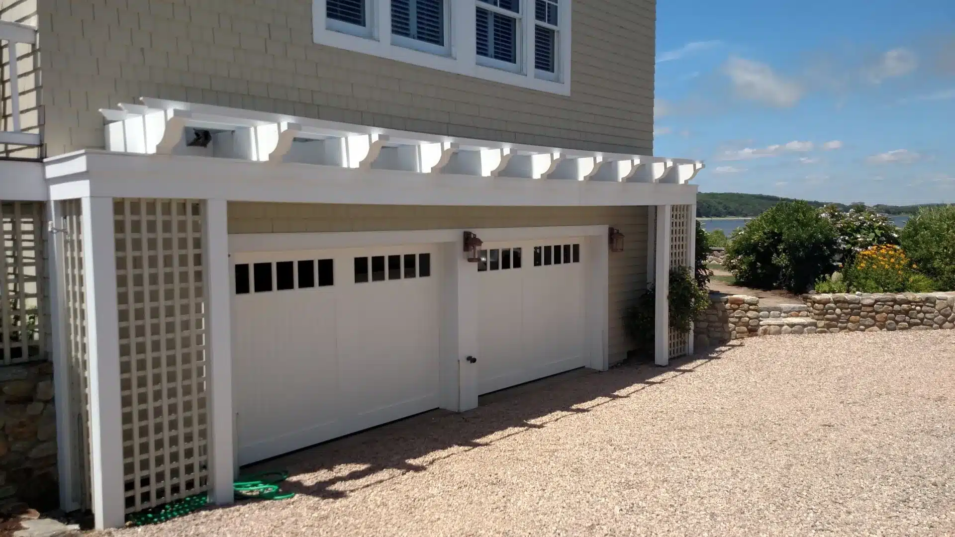 Residential garage doors