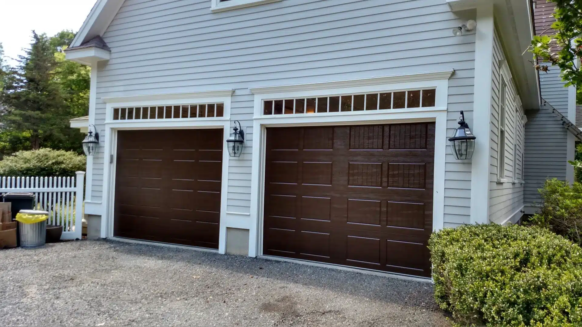 Residential garage doors