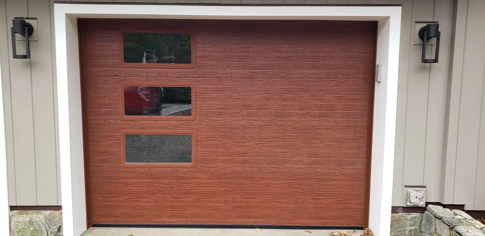 Residential garage doors