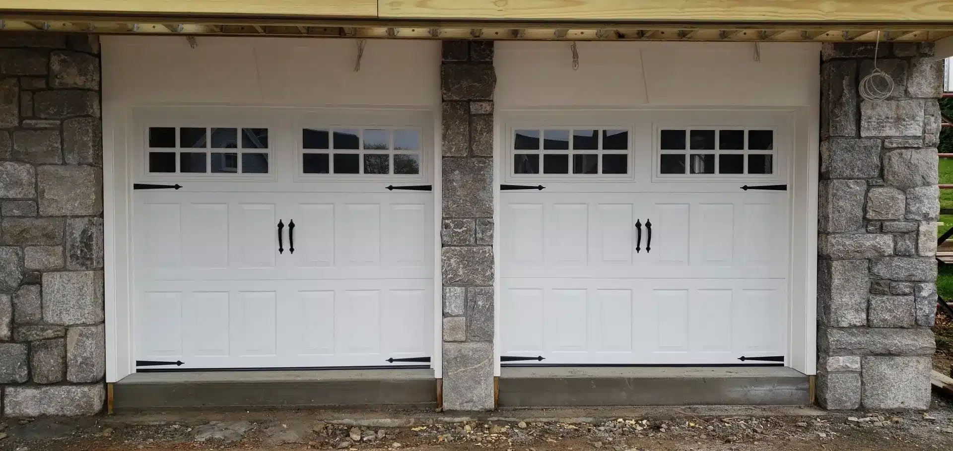 Residential garage doors