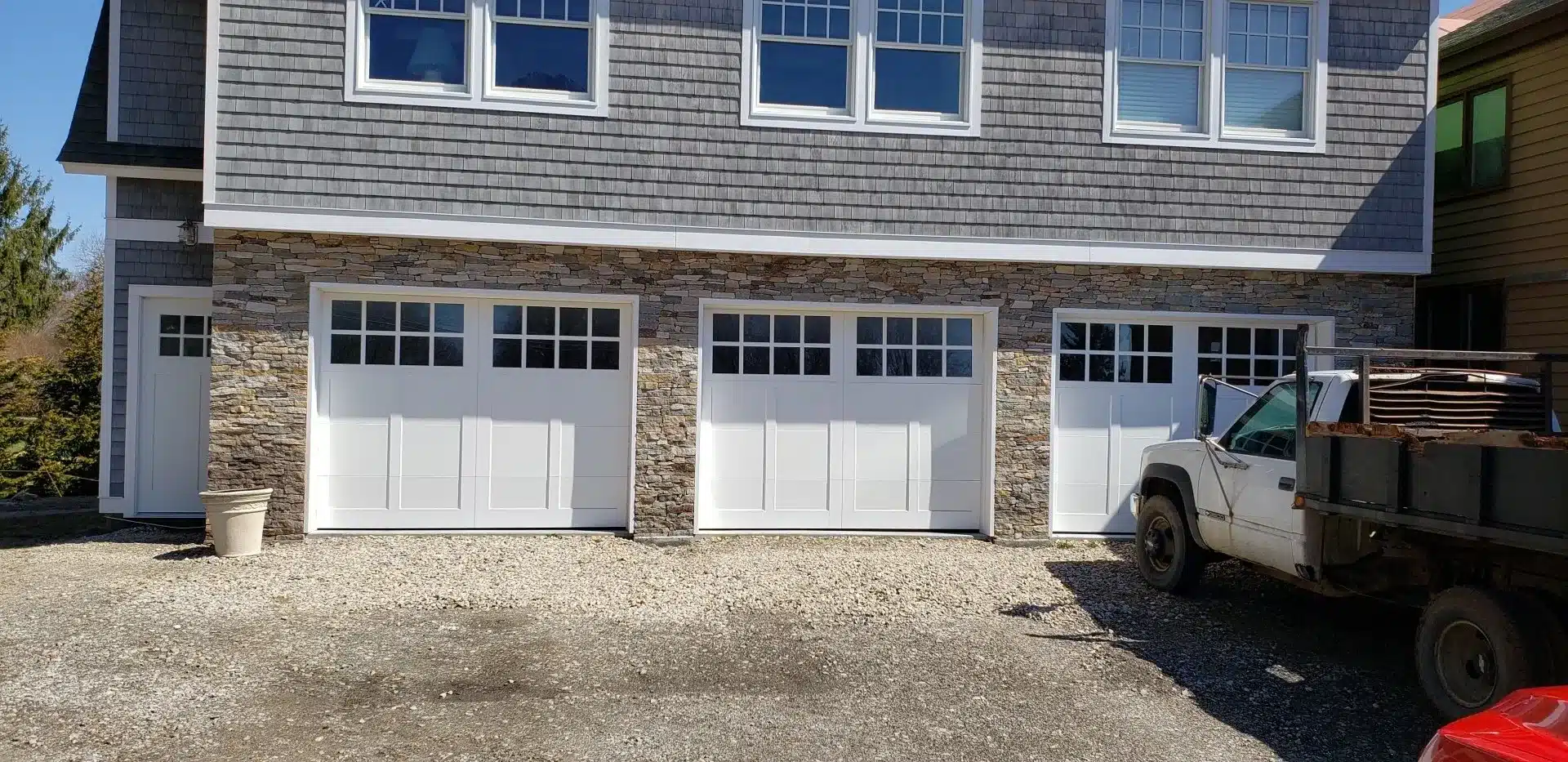Residential garage doors