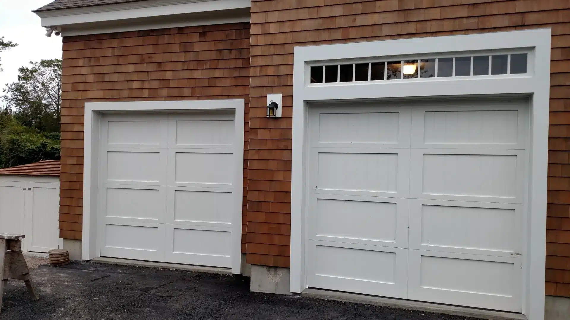Residential garage doors