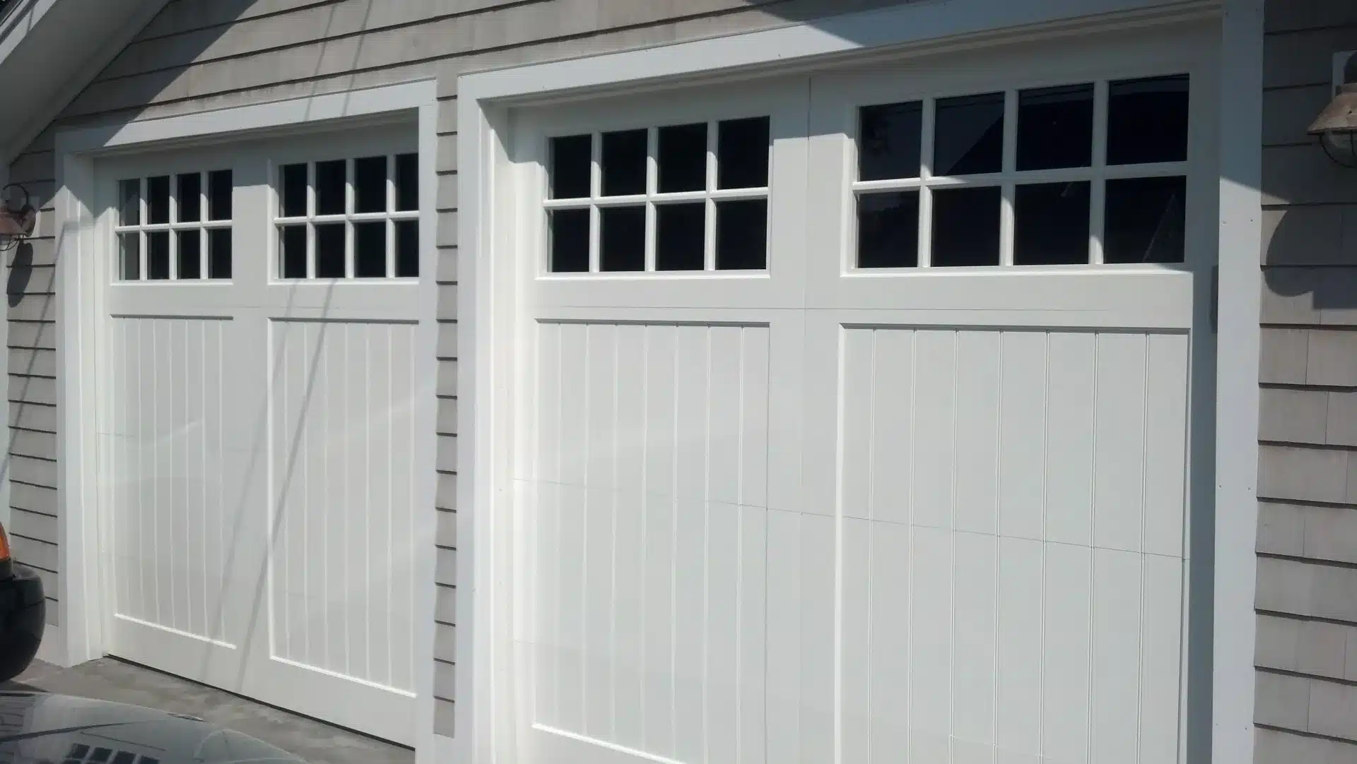 Residential garage doors