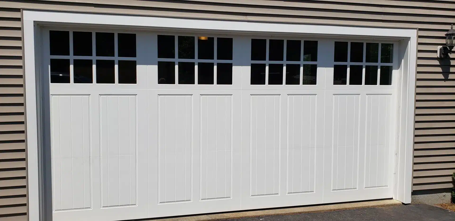 Residential garage doors