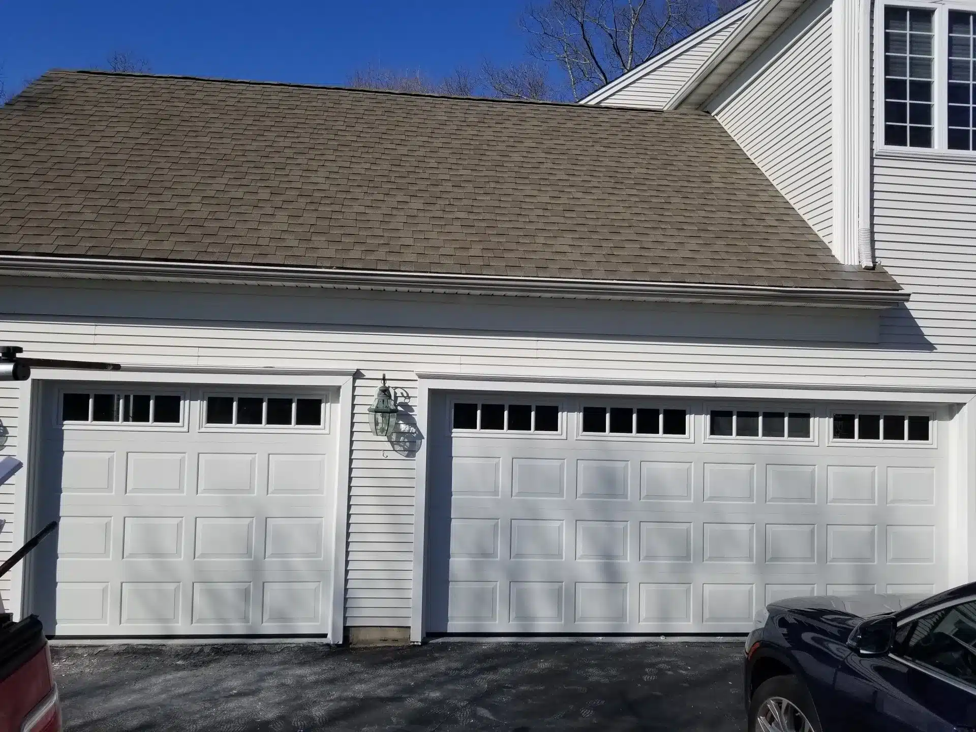 Residential garage doors