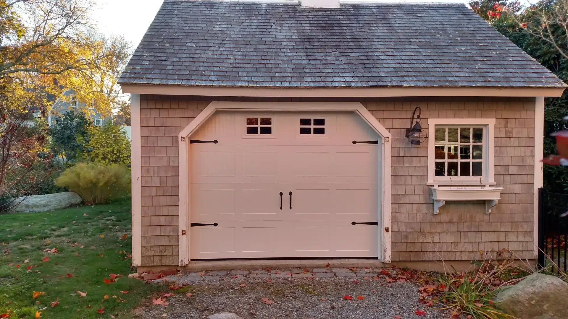 Residential garage doors