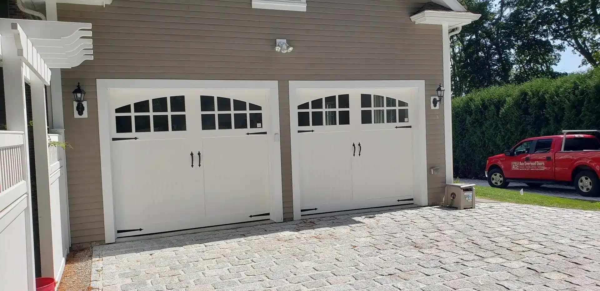 Residential garage doors