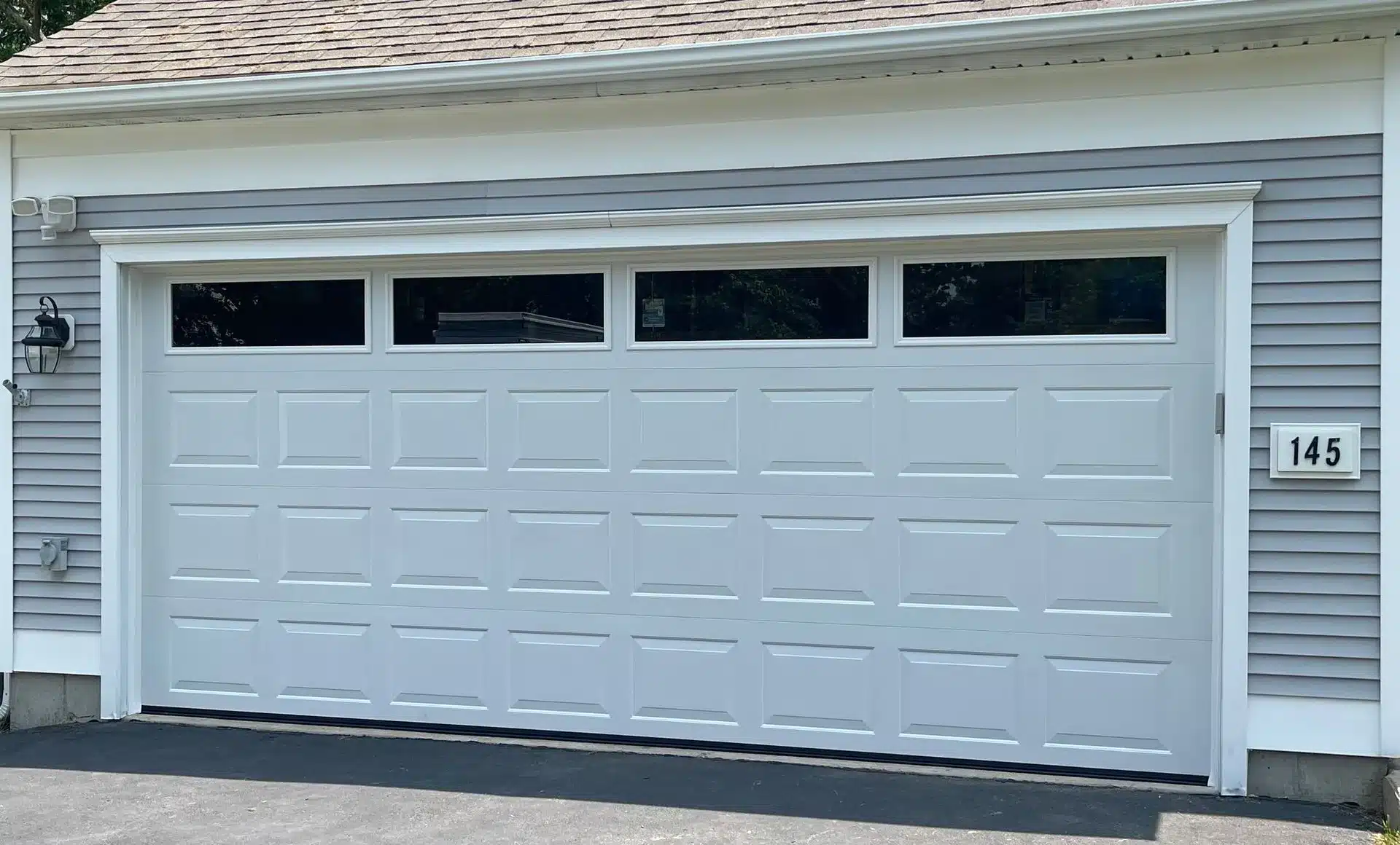 Residential garage doors