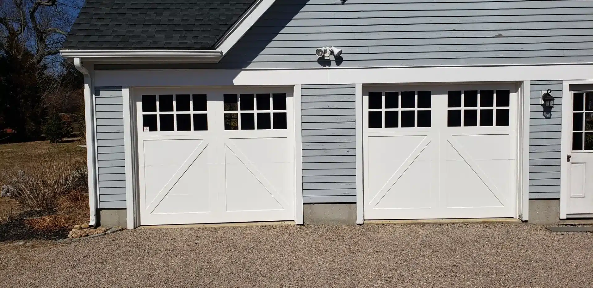 Residential garage doors