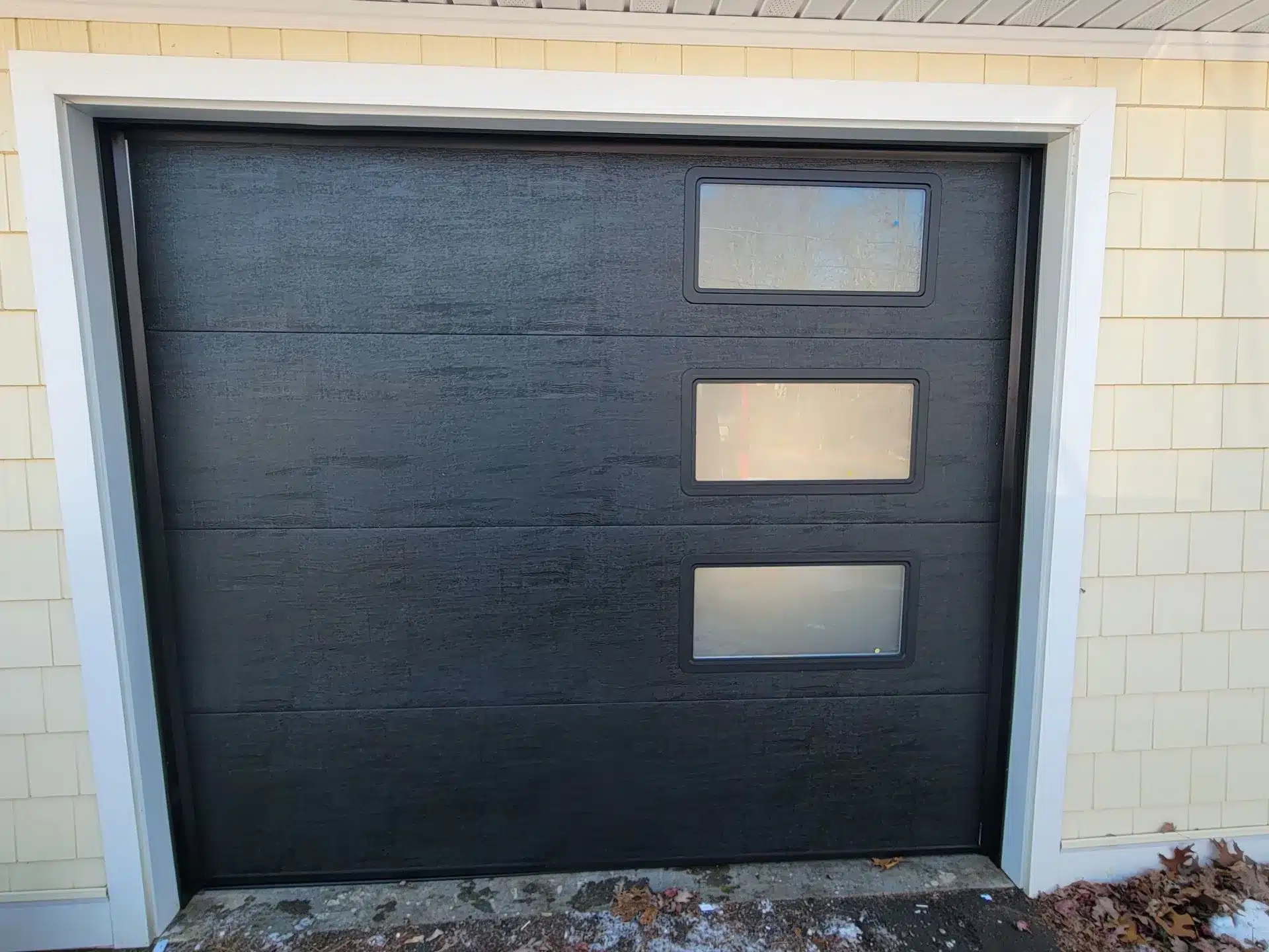 Residential garage doors