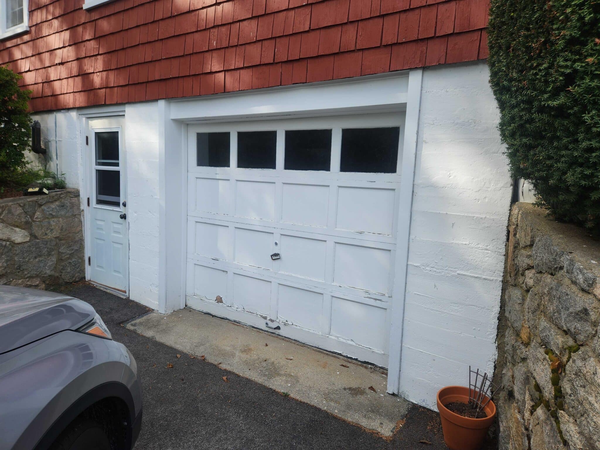 Before General Doors, Advantage, White, Stonington, CT, ,Ace Overhead Doors, garage door company