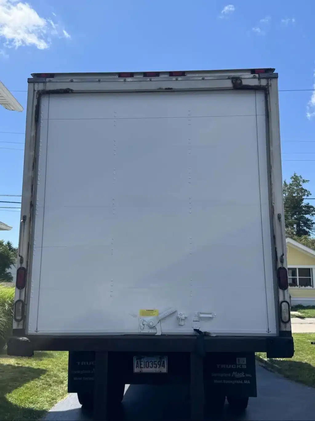 After - Box Truck Door Replacement, Mystic CT