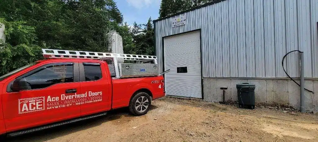 commercial-door-installation-weatherbreaker-175-north-stonington-ct-ace-overhead-doors WeatherBreaker 175, Commercial Door Installation, North Stonington CT