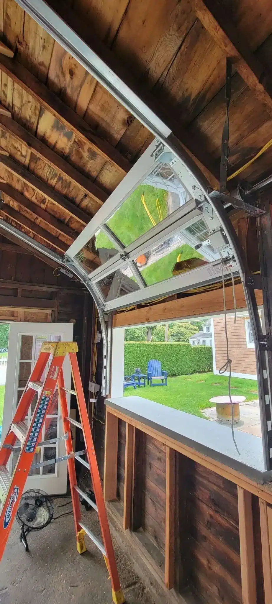 FVA, Custom Bar Door Installation, Stonington CT