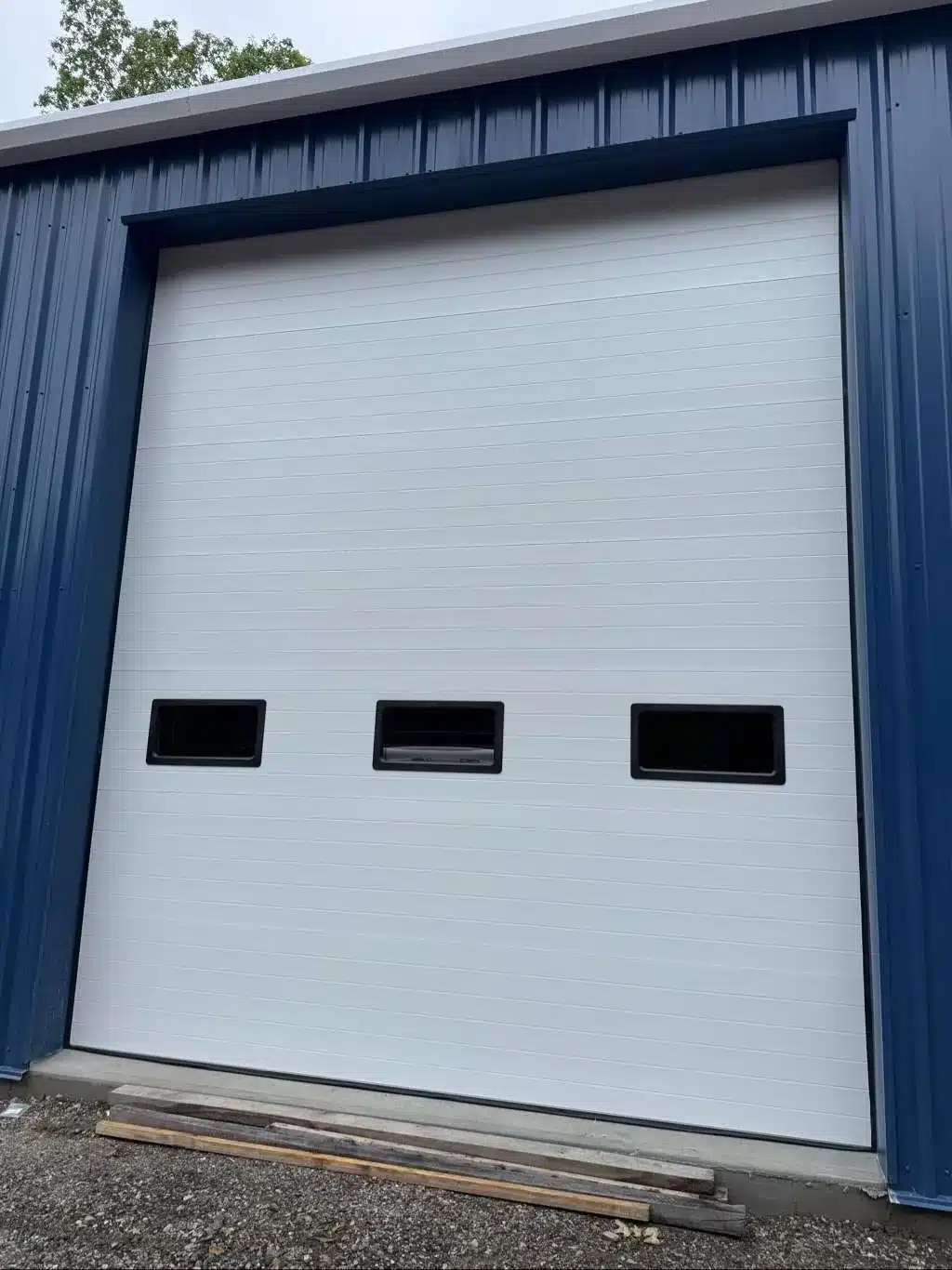 raynor-energycore-garage-door-installation-north-stonington-ct-ace-overhead-door Raynor Energy Core, Commercial Garage Door Installation, North Stonington CT